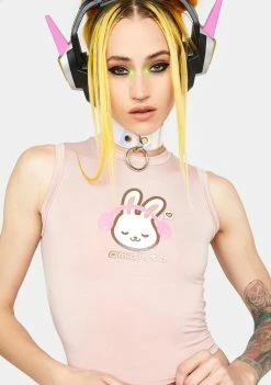 O Mighty Bunny Logo Baby Tank