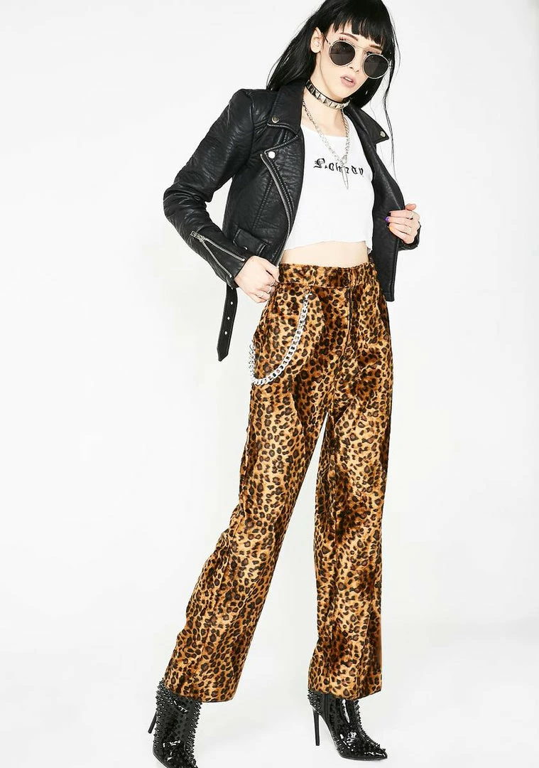 Best reviews of π O Mighty Bottoms OG Leopard Chain Pants π 4 O Mighty Bottoms OG Leopard Chain Pants