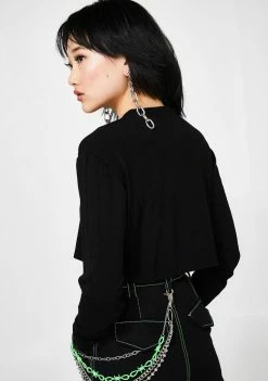 O Mighty Dragon Girl Crop Top