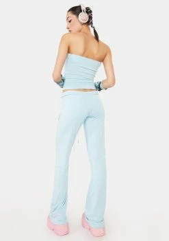 O Mighty Blue Aloha Pants Bottoms