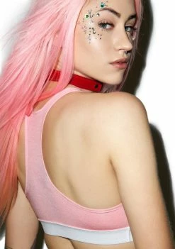 O Mighty Lingerie & Sleepwear Peach Tits Sports Bra