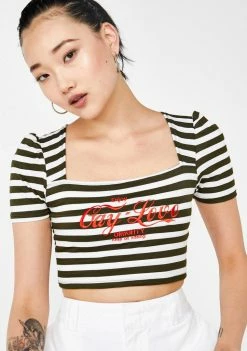 O Mighty Gay Love Bardot Top