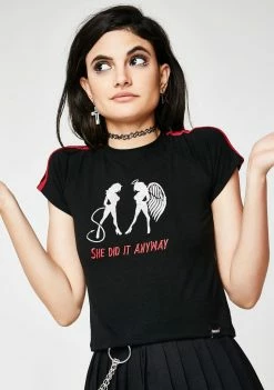 O Mighty She Did It Anyways Tee