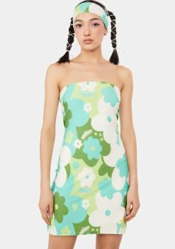 O Mighty Sundress Flowerchild Tube Dress