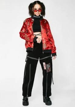 O Mighty Outerwear Gong Li Bomber Jacket