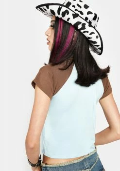 O Mighty Miss Rodeo Baby Tee Tops