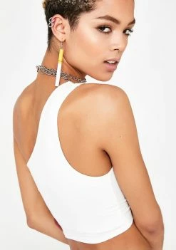 O Mighty Tops Angel BBs One Shoulder Top