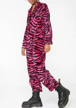 O Mighty Jumpsuits & Rompers Barbie Zebra Coveralls