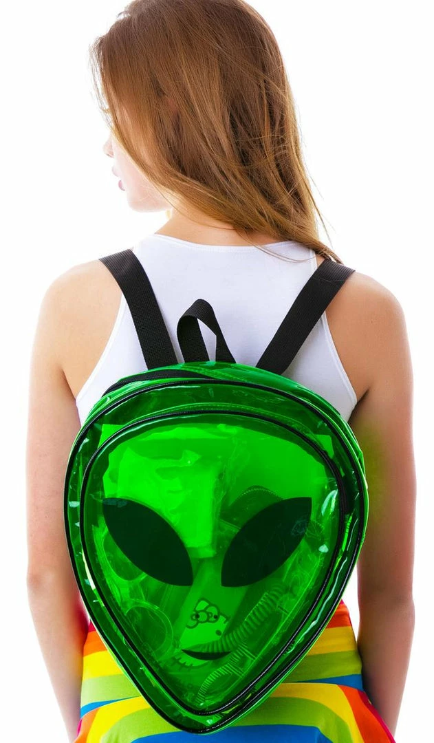 Deals 🥰 O Mighty Bags & Wallets Alien Experiment Clear 🎒 Backpack 🛒 2 O Mighty Bags & Wallets Alien Experiment Clear Backpack