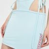 O Mighty Blue OG G String Mini Skirt Bottoms