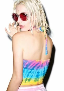 O Mighty Says Perhaps To Drugs Halter Top