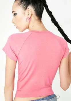 O Mighty Tops Flight Club Crop Tee