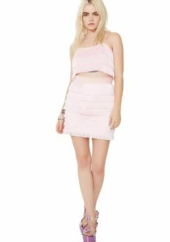 O Mighty Barbie Fringe Top