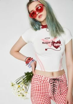 O Mighty Sugar And Spice Crop Tee