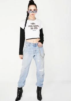 O Mighty This Hurts So Bad Long Sleeve Top Tops