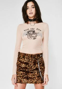 O Mighty Bottoms Wildcat Chain Skirt