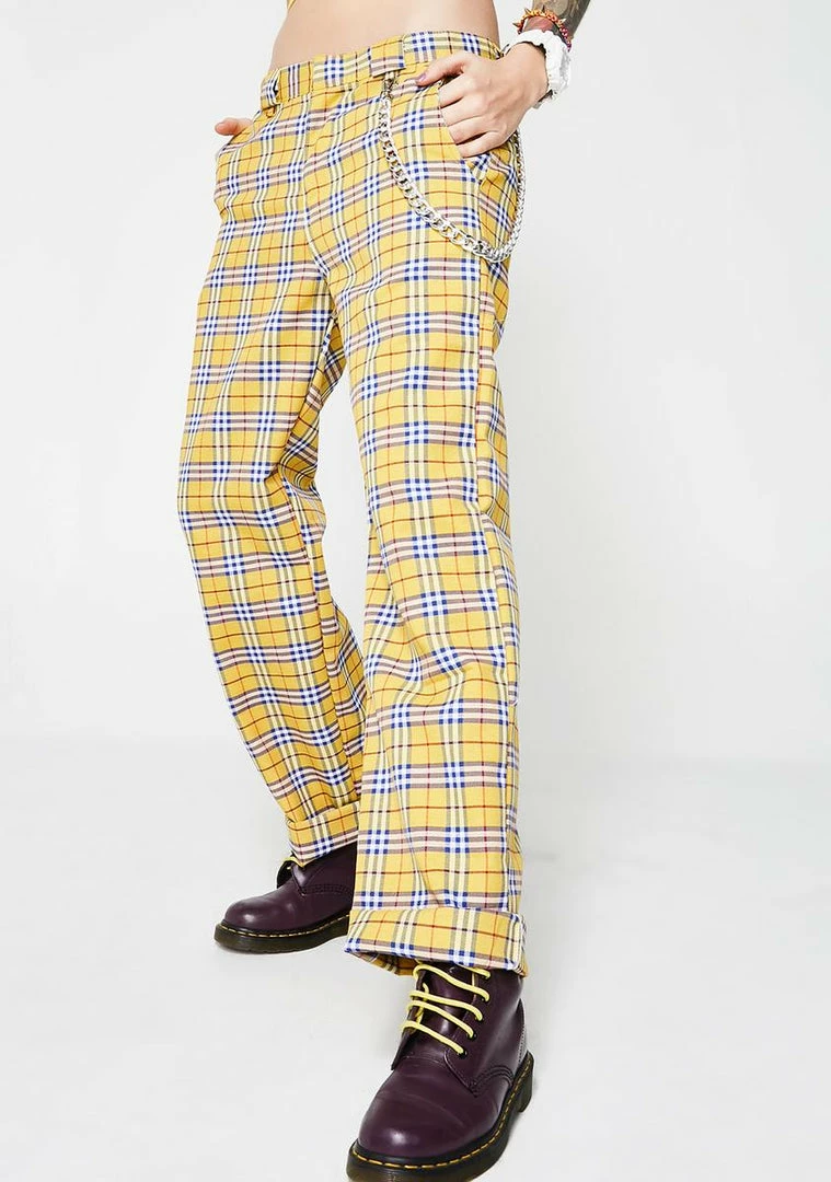 Buy π O Mighty Clueless Yellow Pants π 4 O Mighty Clueless Yellow Pants