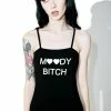 O Mighty Moody Bitch Bodysuit Tops
