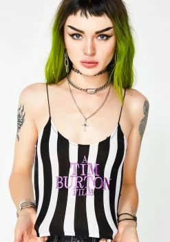 O Mighty Tops A Tim Burton Film Cropped Tank