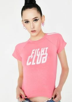 O Mighty Tops Flight Club Crop Tee