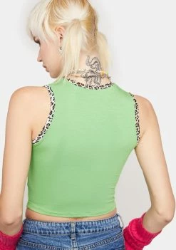 O Mighty Tops Green I'm Okay I'm Alive Baby Tank