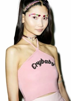 O Mighty Crybaby Halter Top