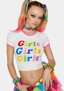O Mighty Girls Crop Tee