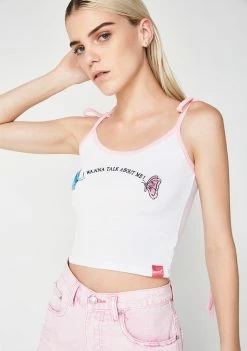 O Mighty Tops I Wanna Talk About Me Tank Top