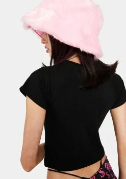 O Mighty Tops Skinny Cat Baby Tee