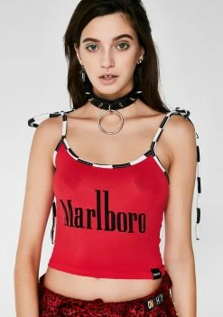 O Mighty Smoking Kills Crop Tank Top