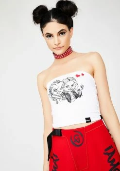 O Mighty Chuckie And His Gurl Boob Tube Tops