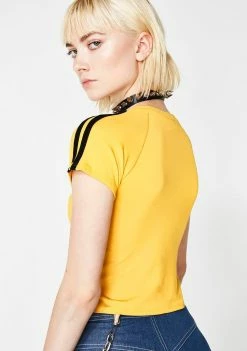 O Mighty Go For The Kill Cropped Tee Tops