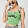 O Mighty Tops Marijuana Tank Top