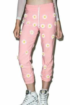 O Mighty Pynk Daisy Trackiez Bottoms