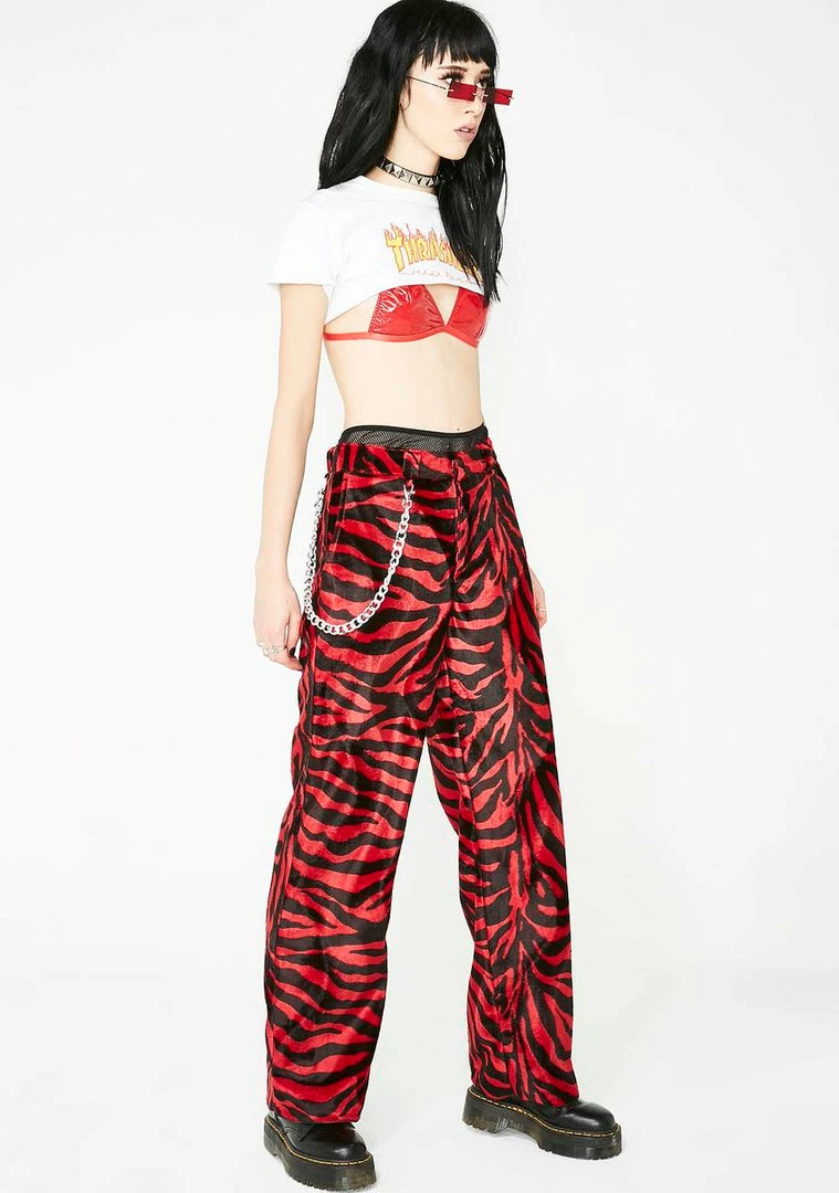 Best deal ⭐ O Mighty Spicy Zebra Chain Pant ⭐ 4 O Mighty Spicy Zebra Chain Pant