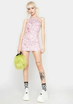 O Mighty OOOOOO Halter Dress