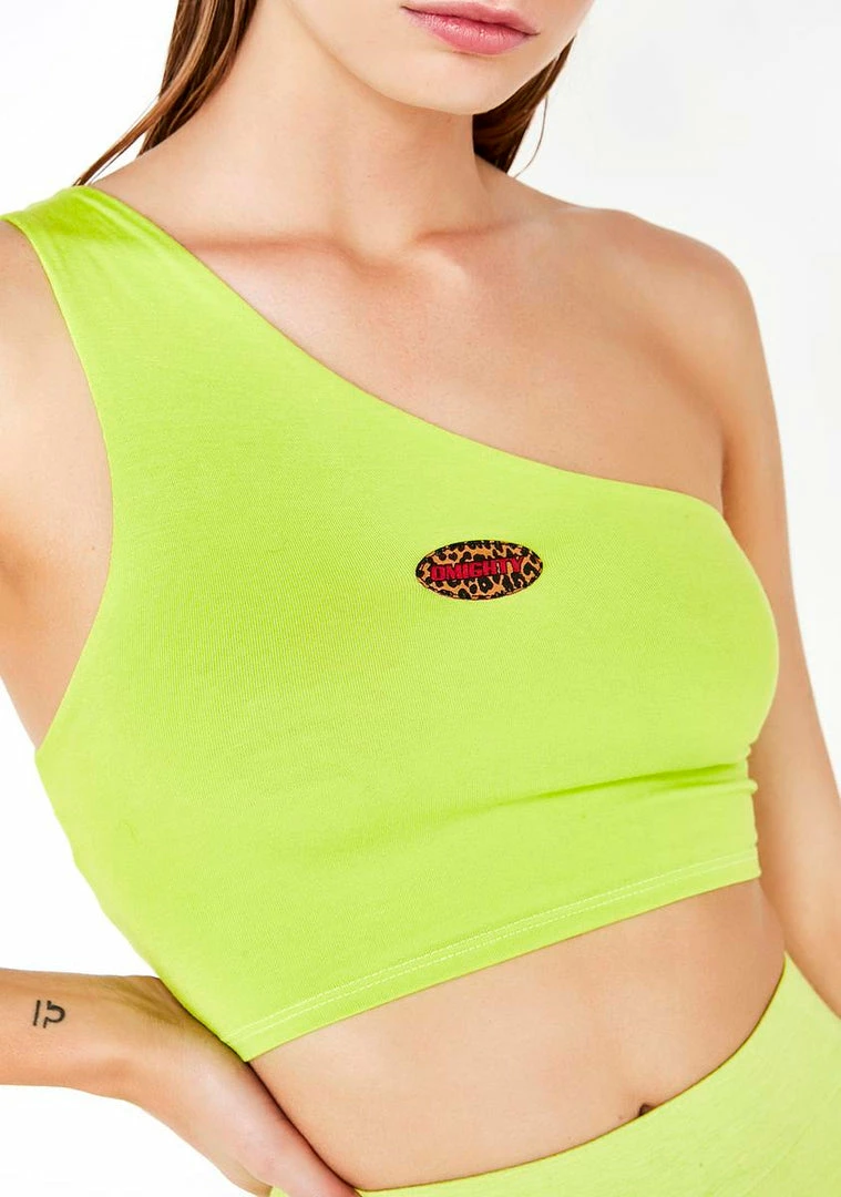 Best reviews of 🔔 O Mighty Caution Logo One Shoulder Top 🥰 5 O Mighty Caution Logo One Shoulder Top