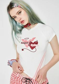 O Mighty Sugar And Spice Crop Tee