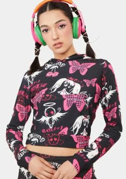 O Mighty Pullover Hoodie Little Miss Emo Hoodie