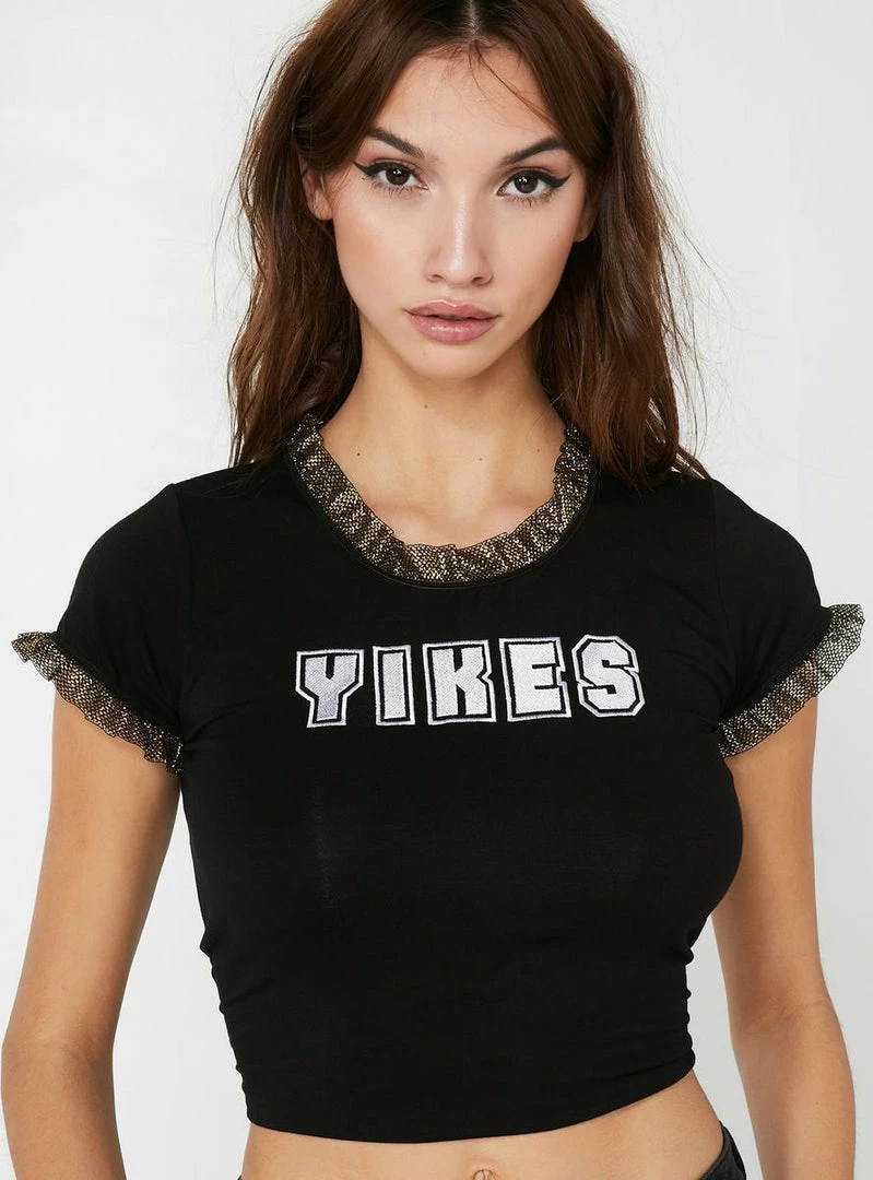 Top 10 π O Mighty Yikes Ruffle Tee π€© 3 O Mighty Yikes Ruffle Tee