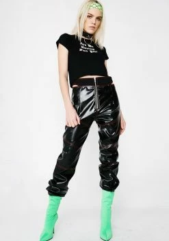 O Mighty Are We Having Fun Yet Crop Top Tops