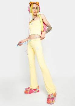 O Mighty Yellow Aloha Pants