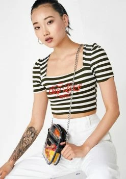 O Mighty Gay Love Bardot Top