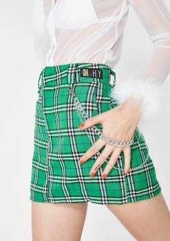 O Mighty Daria Chain Skirt Bottoms