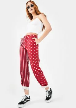 O Mighty Two Face Pant In Red