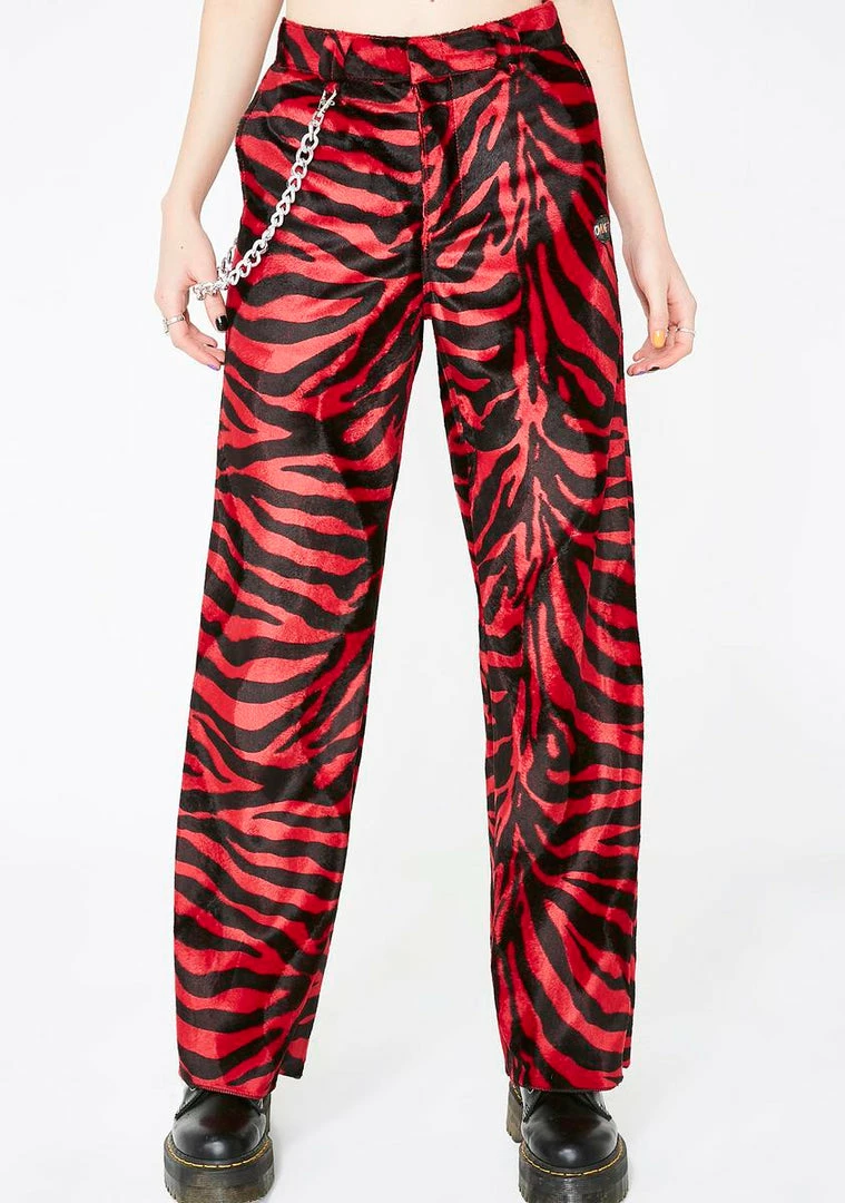 Best deal ⭐ O Mighty Spicy Zebra Chain Pant ⭐ 3 O Mighty Spicy Zebra Chain Pant