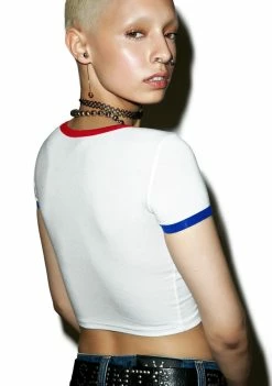 Buy β¨ O Mighty Marijuana Ringer Tee Tops π 7 O Mighty Marijuana Ringer Tee Tops