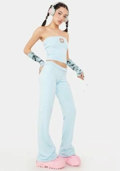 O Mighty Blue Aloha Pants Bottoms