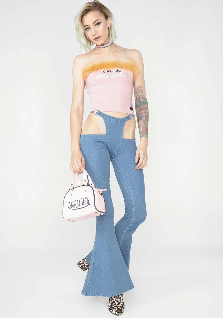 Buy π O Mighty A Film By Sofia Coppola Marabou Tube Top π 5 O Mighty A Film By Sofia Coppola Marabou Tube Top