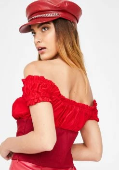 O Mighty Red Rose Top